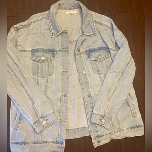 NWOT Oversized Pacsun Denim Jacket